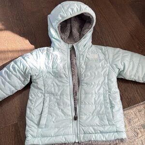North face toddler girls reversible jacket